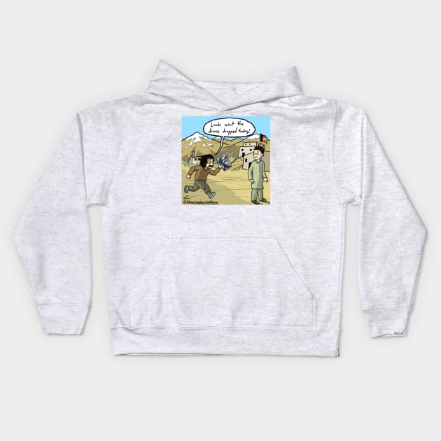 Obama Memoir Kids Hoodie by Felipe.Makes.Cartoons